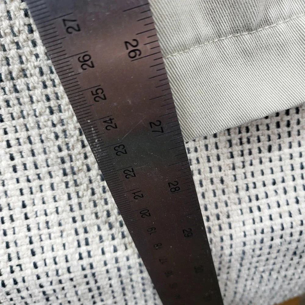 Brooks Brothers Advantage‎ Chino Pants Mens 42x30 Beige Clark Flat Front Cotton